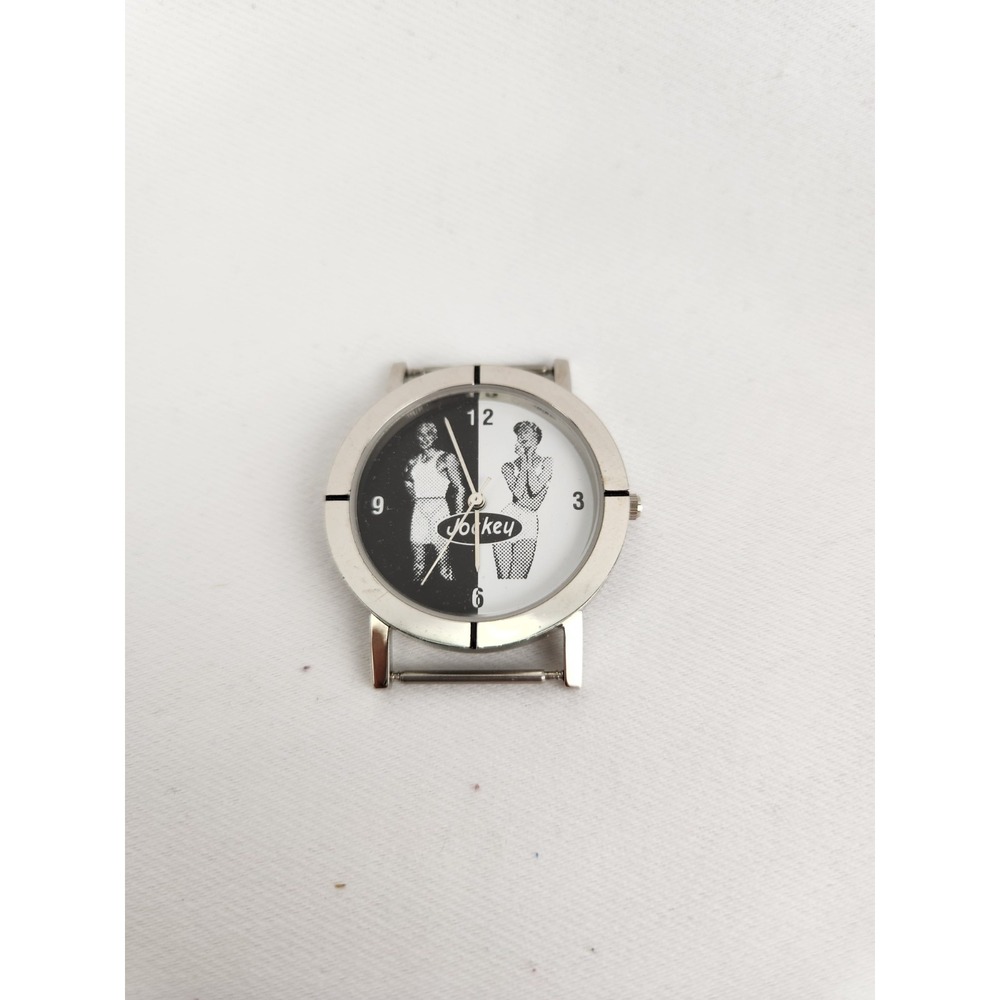 Vintage 1996 Jockey Printed Quartz Watch Advertising Promotional Japan Timepiece - Picture 2 of 6